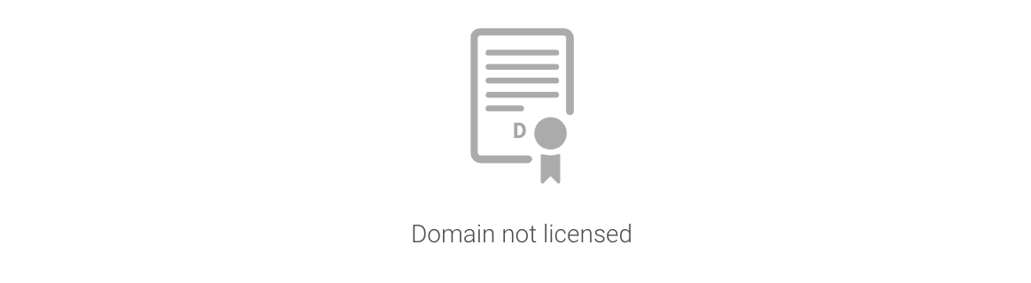 Domain Not Licensed