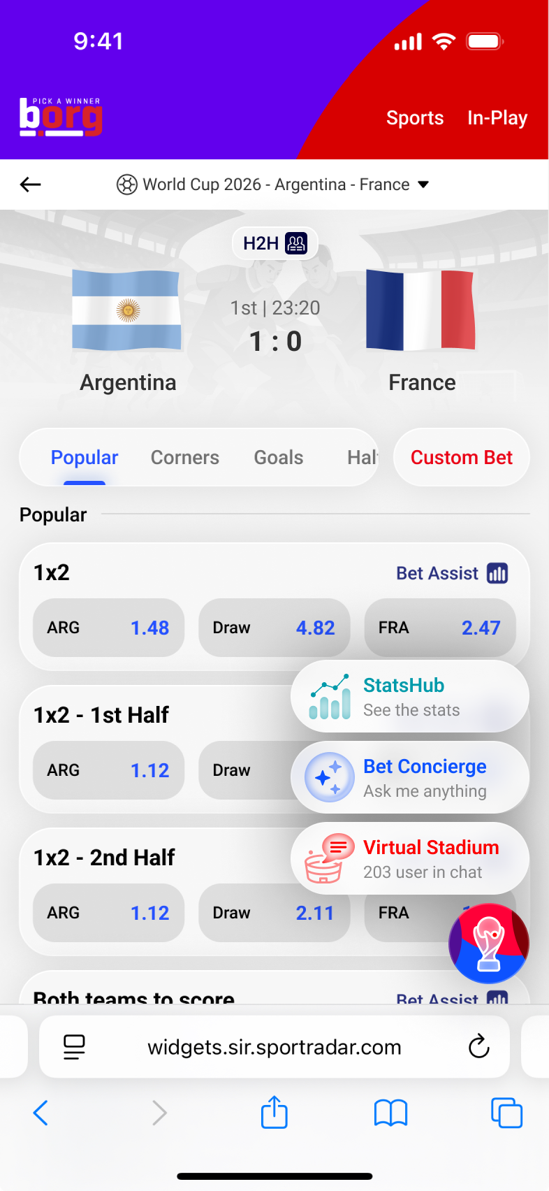 Launcher Expanded State